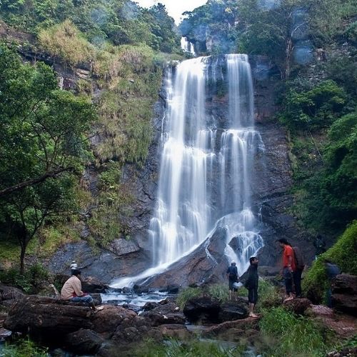 Hebbe Falls waterfall in Chikmagalur